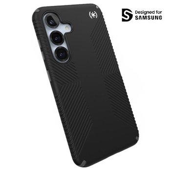 Speck Presidio2 Grip Magnet - Case for Samsung Galaxy S25 / 24 MagSafe (Black/Slate Grey/White)