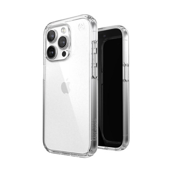 Speck Presidio Perfect-Clear - iPhone 15 Pro Case (Clear)