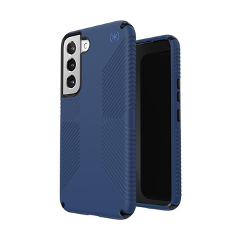 Speck Presidio2 Grip - Etui Samsung Galaxy S22 z powłoką MICROBAN (Coastal Blue/Storm blue)
