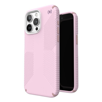 Speck Presidio2 Grip Magsafe - iPhone 15 Pro Max Case (Soft Lilac / Carnation Petal / Rouge Pink)
