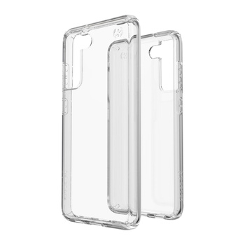 Speck Presidio ExoTech - Etui Samsung Galaxy S21 FE z powłoką MICROBAN (Clear)