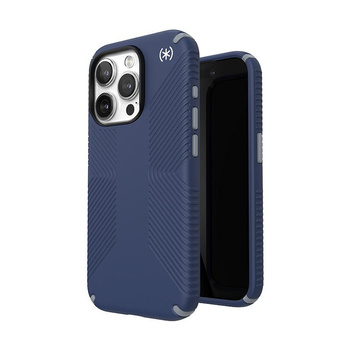 Speck Presidio2 Grip Magsafe - Etui iPhone 15 Pro (Coastal Blue / Dust Grey / White)