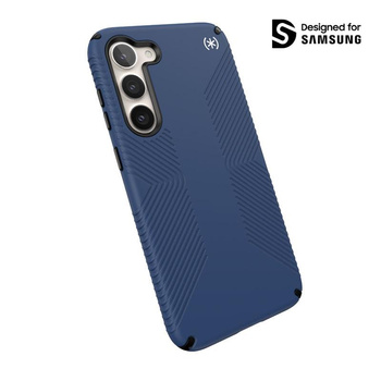 Speck Presidio2 Grip - Rutschfestes Etui für Samsung Galaxy S23+ (Coastal Blue/Black)
