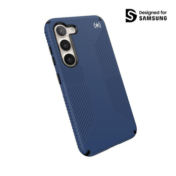 Speck Presidio2 Grip - Anti-slip case for Samsung Galaxy S23 (Coastal Blue/Black)