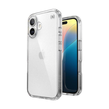 Speck Presidio Perfect-Clear - Étui pour iPhone 16 (transparent)