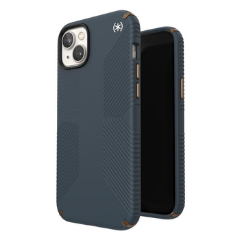 Presidio2 Grip - Tasche für iPhone 15 Plus / 14 Plus mit MICROBAN-Beschichtung (Charcoal / Cool Bronze / Slate)