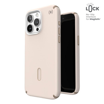 Speck Presidio2 Pro ClickLock & MagSafe - Etui iPhone 15 Pro Max (Bleached Bone / Heirloom Gold / Hazel Brown)