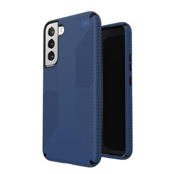 Speck Presidio2 Grip – Pouzdro pro Samsung Galaxy S22+ s MICROBAN  (Coastal Blue/Black)