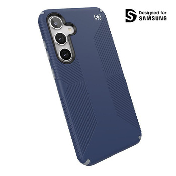 Speck Presidio2 Grip - Samsung Galaxy S24+ tok (tengerparti kék / porszürke)