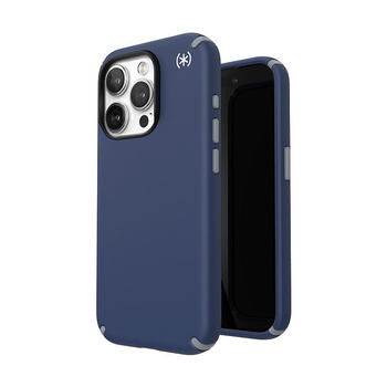 Speck Presidio2 Pro Magsafe - iPhone 15 Pro Case (Coastal Blue / Dust Grey / White)