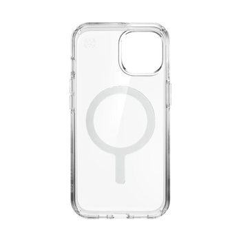 Speck Presidio Perfect-Clear + MagSafe - Hülle für iPhone 14 / iPhone 13 mit MICROBAN-Beschichtung (Klar)